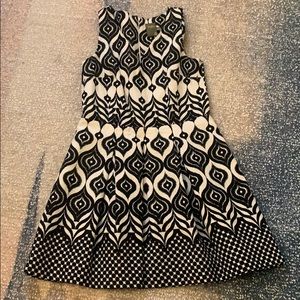 Black and White Dress